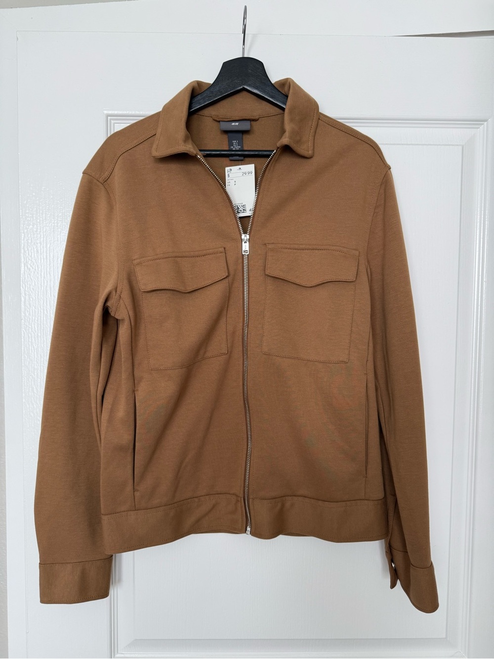 H&M Tan Zip-Up Jacket